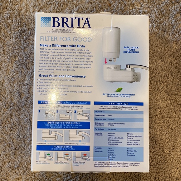NWOT Brita Faucet Filtration System - Picture 3 of 5